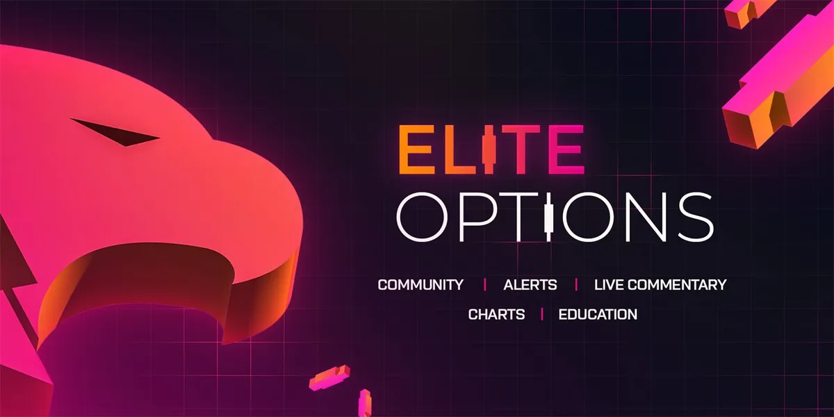 Elite Options Trader promotional cover image for the Elite Options Pro alert service