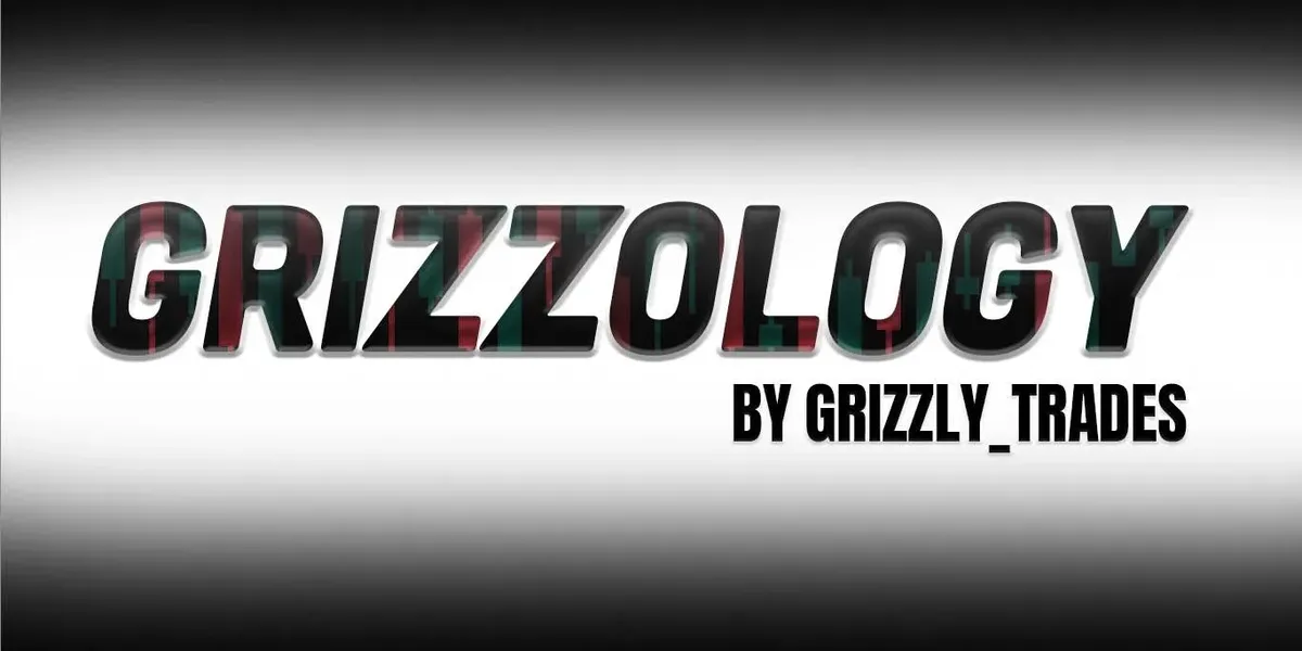 Promotional cover image for Grizzly Trades' Grizzology Indicator, a TradingView chart tool for stocks and options.